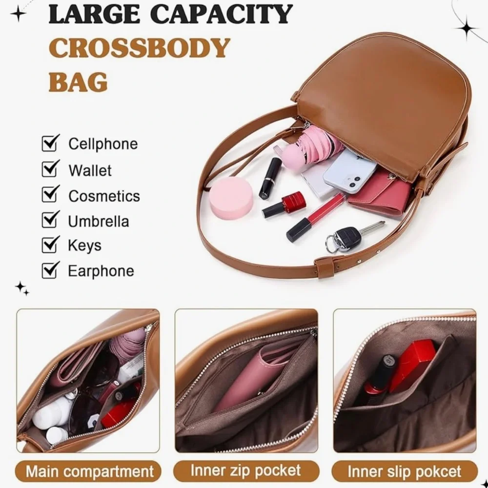 Crescent Crossbody Bag - Picture 4 of 6